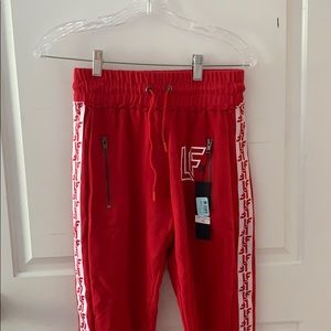 LF Red Joggers